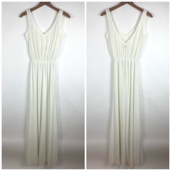 Show Me Your Mumu | Kendall Maxi Dress | no slit‎ | Wedding Cake - Picture 4 of 7